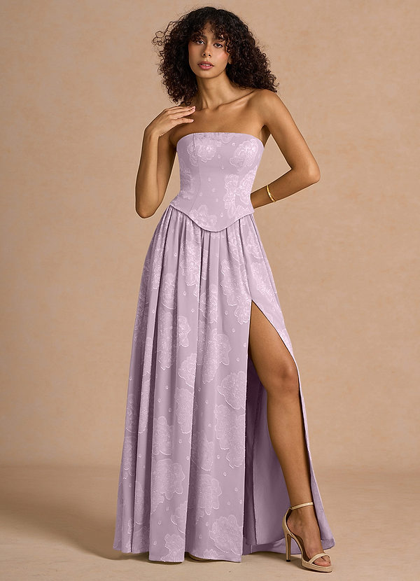 Isaura Frosted Lilac Maxi Dress image1
