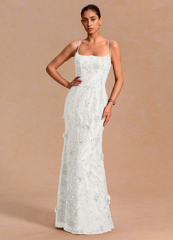 Abito Maxi Bianca Althea image1