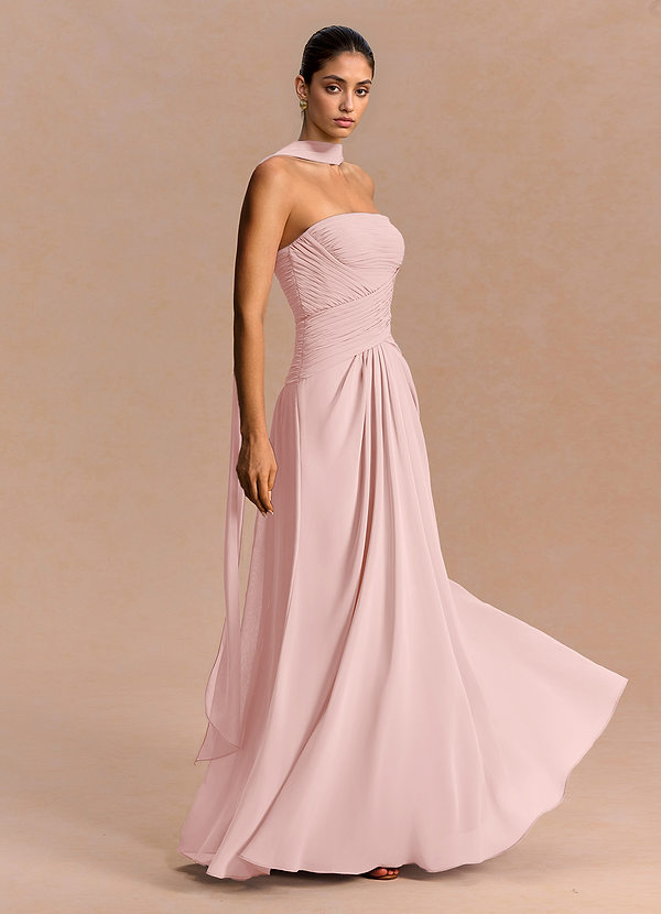 Robe Maxi Rose Brumeux Elie image1