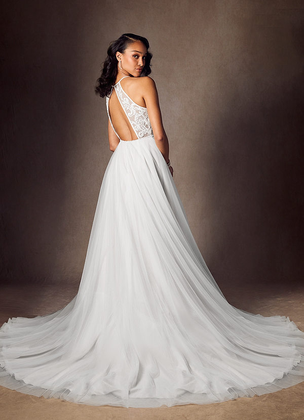 パーティードレス GANISONG Bridal Angel Fallen Halterneck Dress White JE1026LWHITE_NUDE_43_grande.