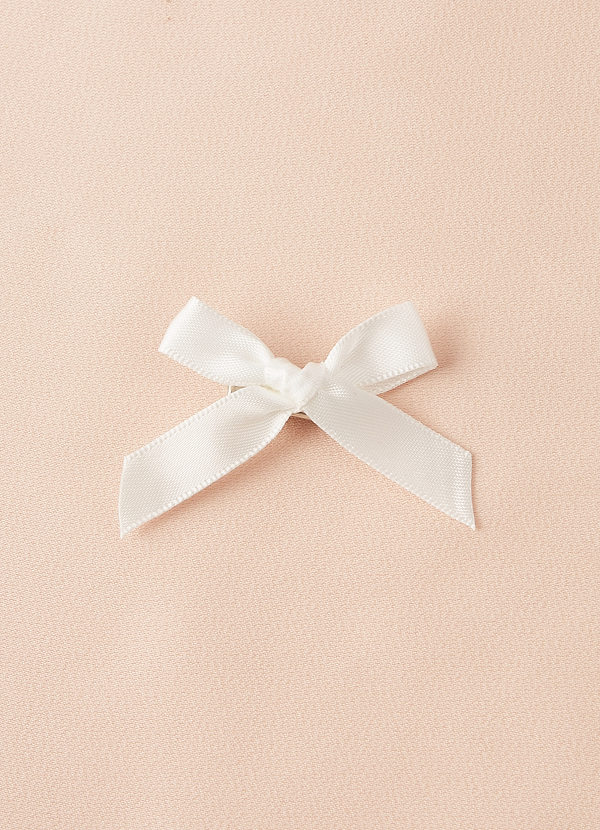 front Twenty-Piece Satin Bow Hair Clip Set