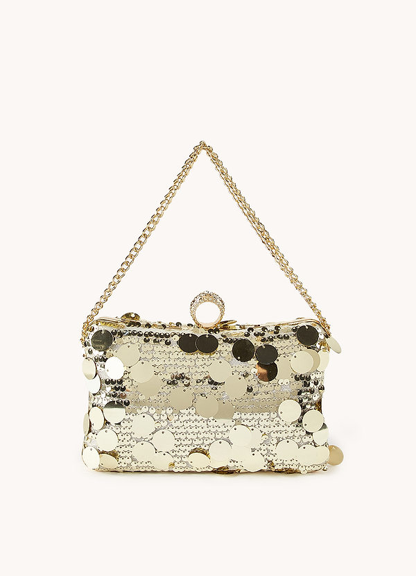 front Sequin Clutch