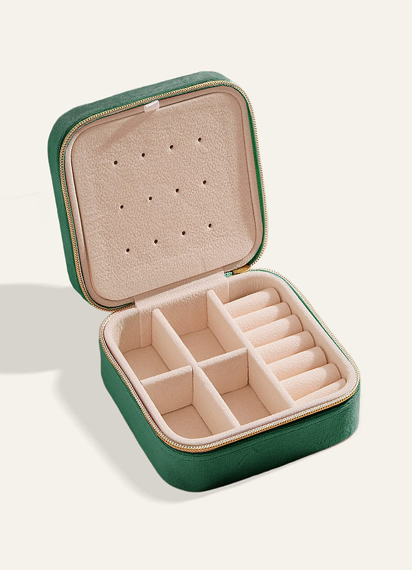 front Velvet Multi-Purpose Jewelry Box