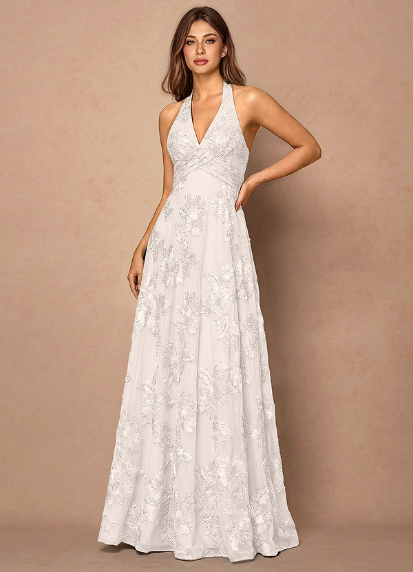 Josee Cloud White Maxi Dress image1