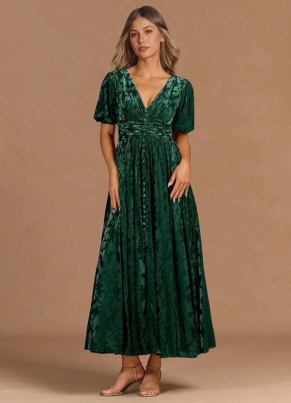 Uveline Emerald Maxi Dress image1