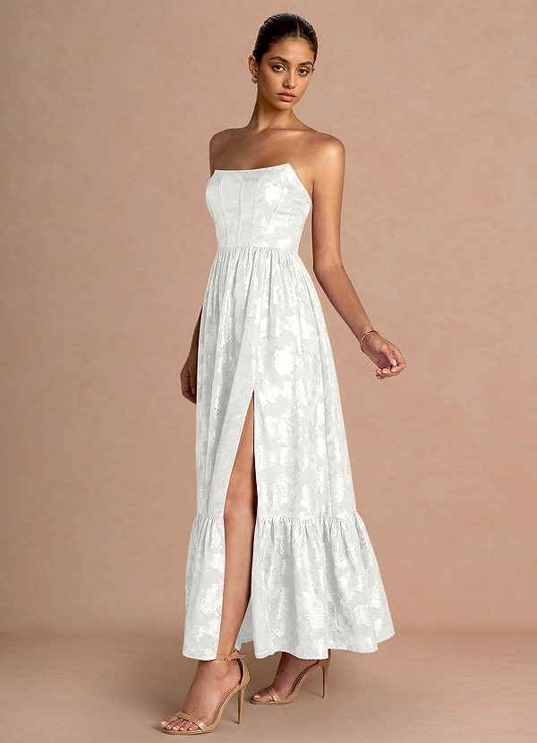 Ophelia White Maxi Dress image1