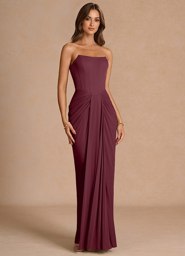 Vestido Vino Largo Anais image1