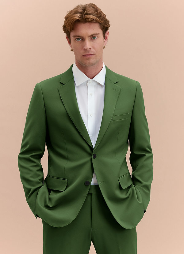 James Olive Structured Stretch Suit Jacket | Slim Regular Suit