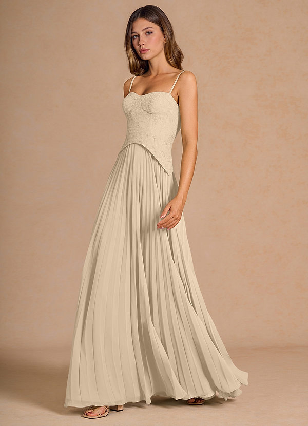 Daphine Champagne Maxi Dress image1