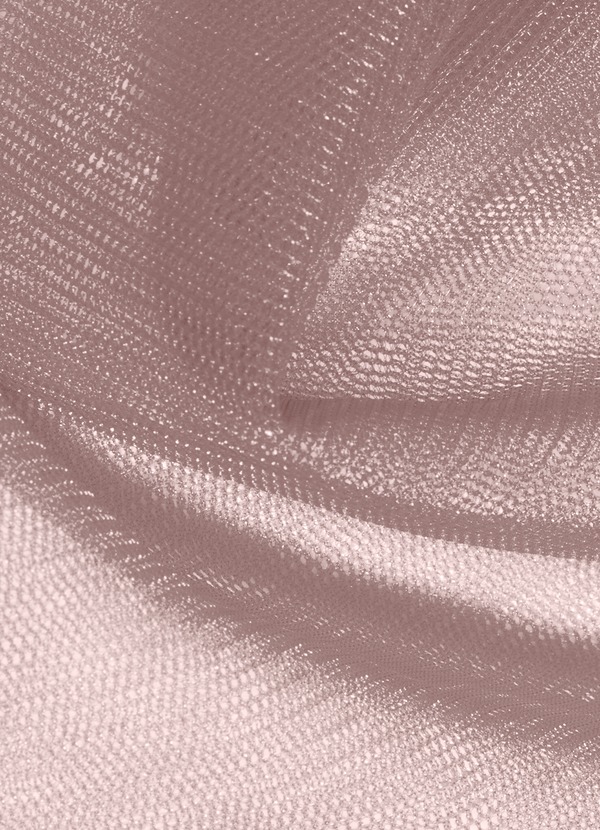 front Azazie Dusty Rose Tulle Fabric By the Yard