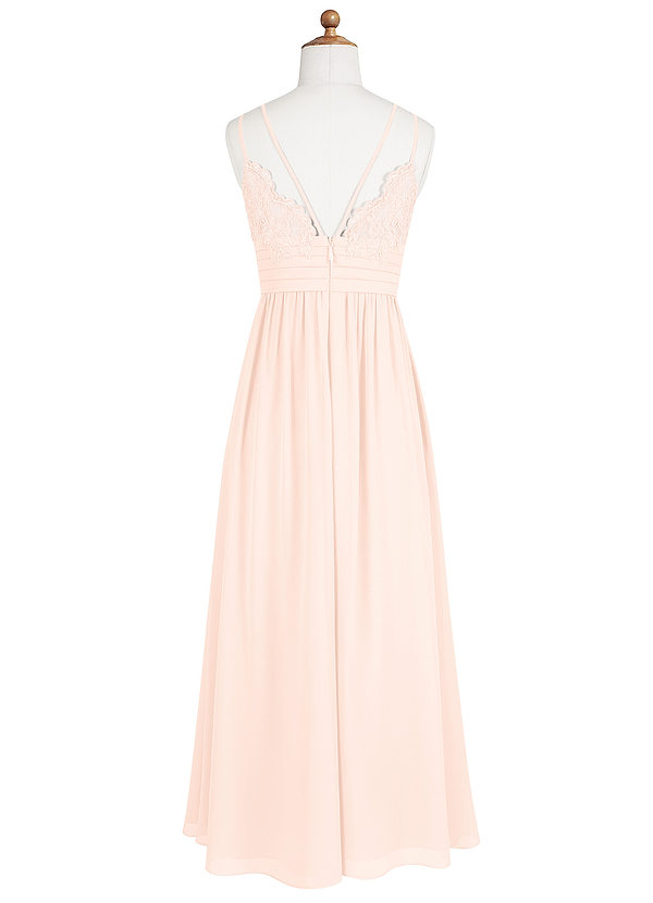  Azazie  Blake  JBD Junior Bridesmaid  Dress  Pearl Pink Azazie 