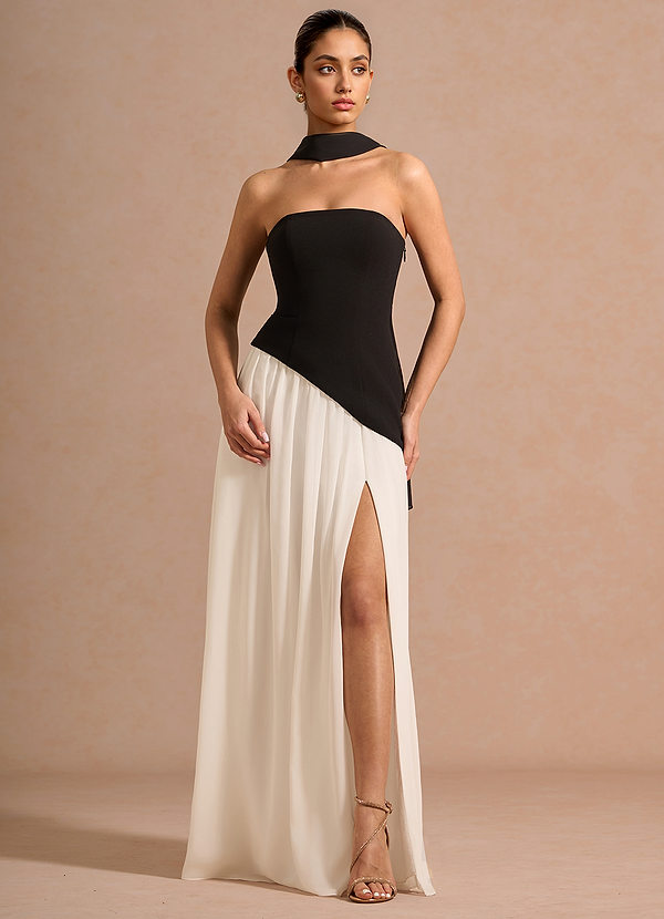 Galatea Black Maxi Dress image1