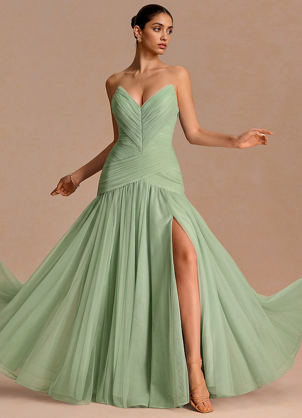 Elspeth Dusty Sage Maxi Dress image1