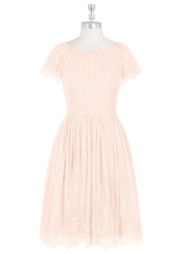 azazie pearl pink