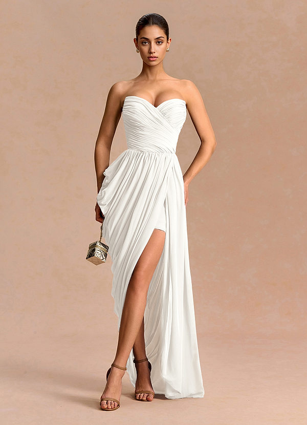 Adelinea White Maxi Dress image1