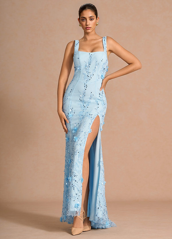 Abito Maxi Blu Flannery image1