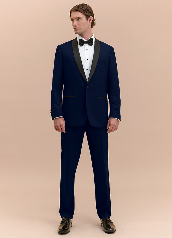 front Winston Marinblå Sjalkslagsmoking