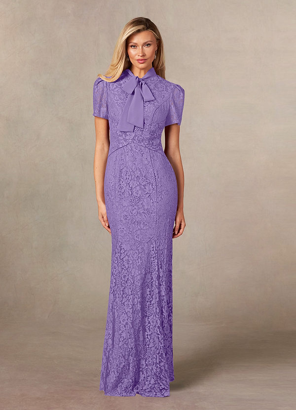 Azazie Carleannia Abiti da Mamma Sposa Abito Sirena in Chiffon Pizzo Tahiti image1