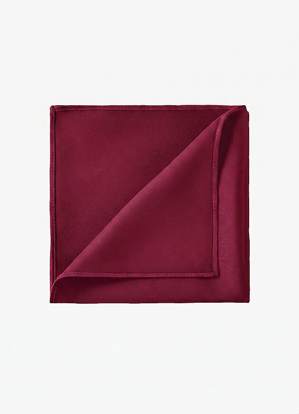 front Pañuelo de bolsillo de satén elástico