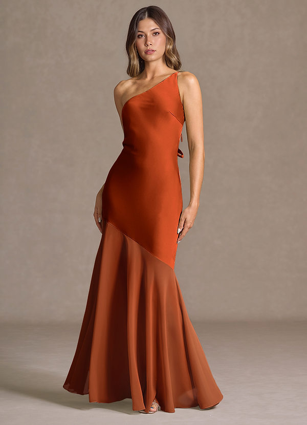 Fatima Rust Maxi Dress image1