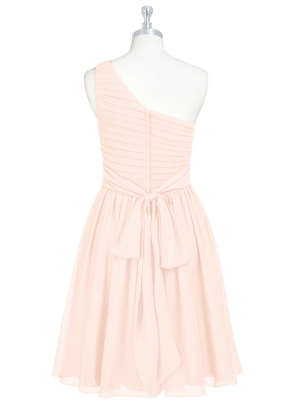 azazie pearl pink
