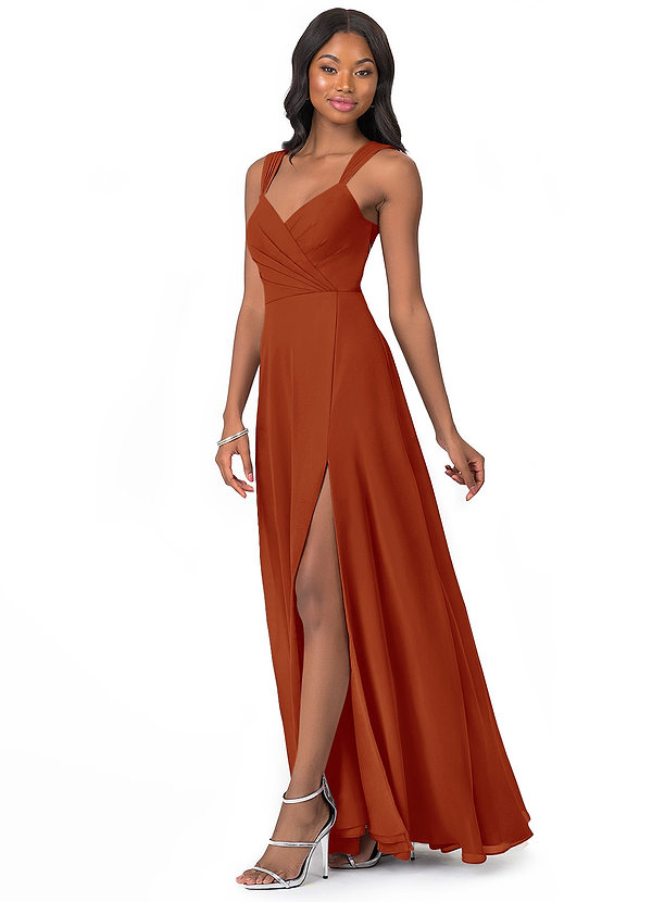 Paprika Azazie Nahrin Bridesmaid Dresses Azazie