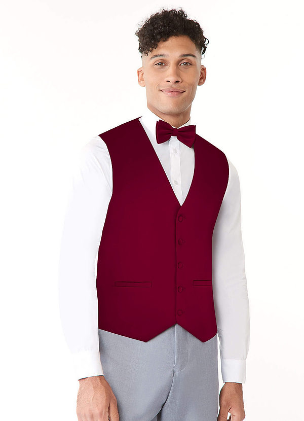 front Gilet en satin extensible
