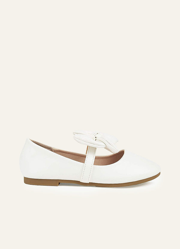 front Bow Strap Girl's Flat Shoes