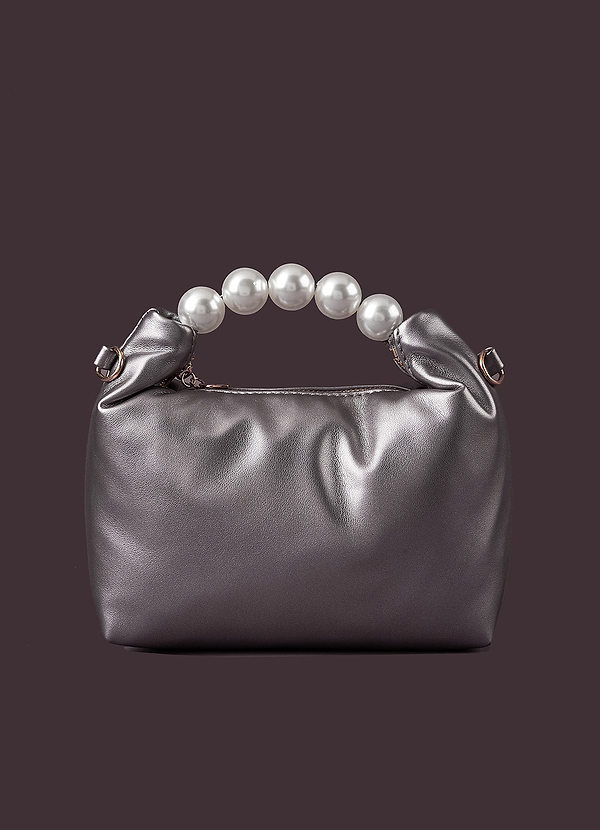 front White Pearl Handbag