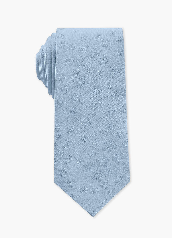 front Jacquard Skinny Tie