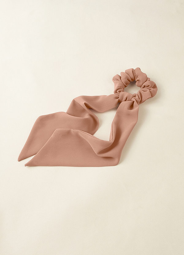 front Scrunchie per capelli in chiffon con colori coordinati