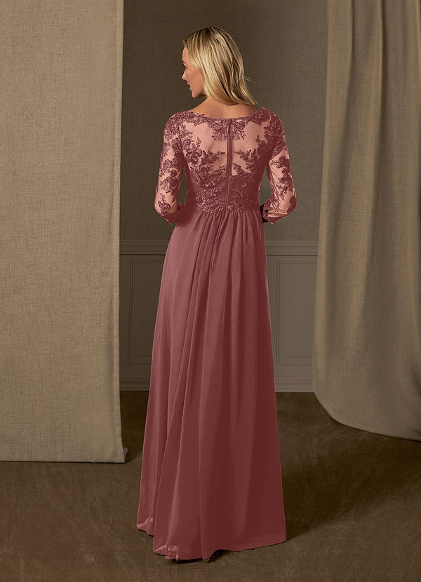 back Azazie Hayek Mother of the Bride Dress