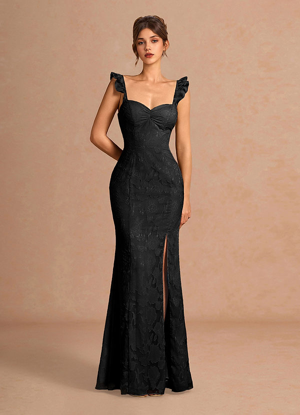 Romilly Black Maxi Dress image1