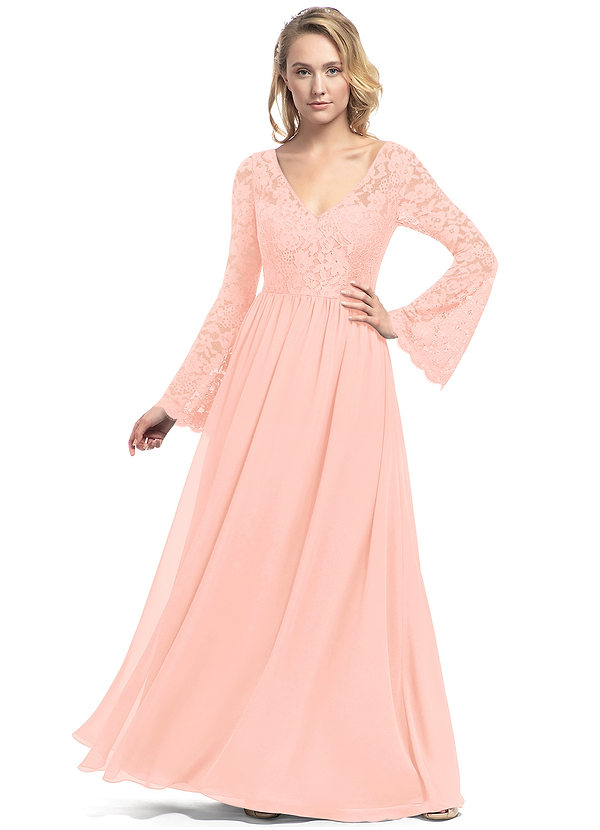  Azazie  Hurley Bridesmaid  Dress  Coral  Azazie 