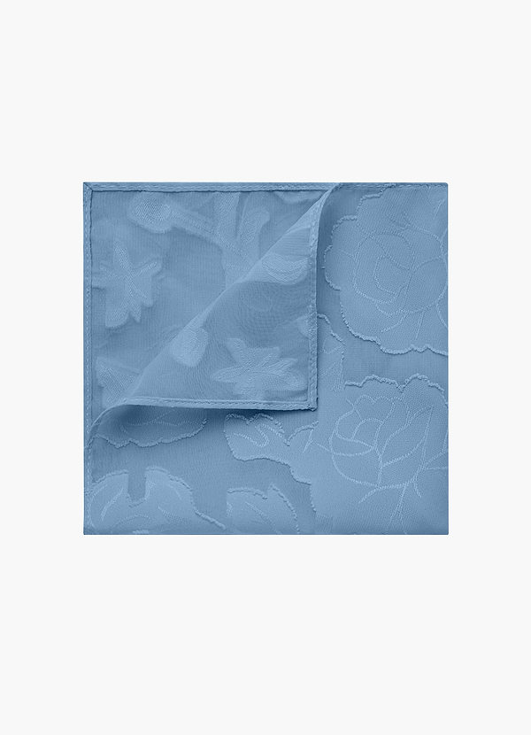 front Floral Burnout Pocket Square
