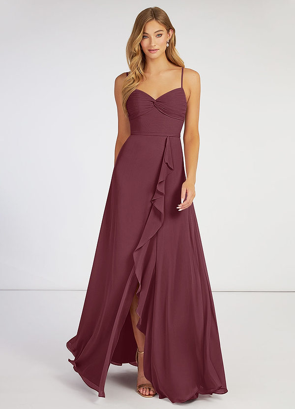 Sangria Azazie Evaline Bridesmaid Dresses | Azazie