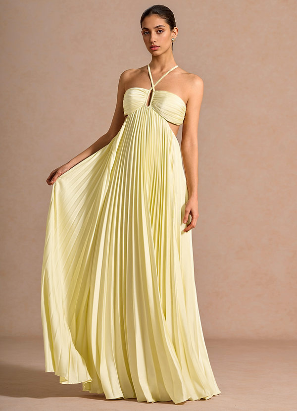 Josephine Lemon Sorbet Maxi Dress image1