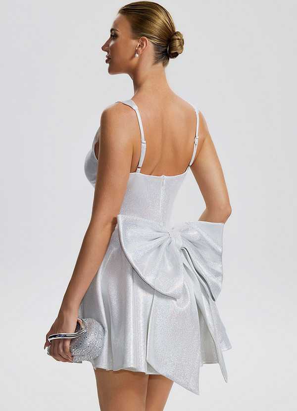 Indigo White Mini Dress image1