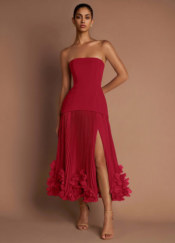 Vestido Rojo Cereza Midi Marnie image1