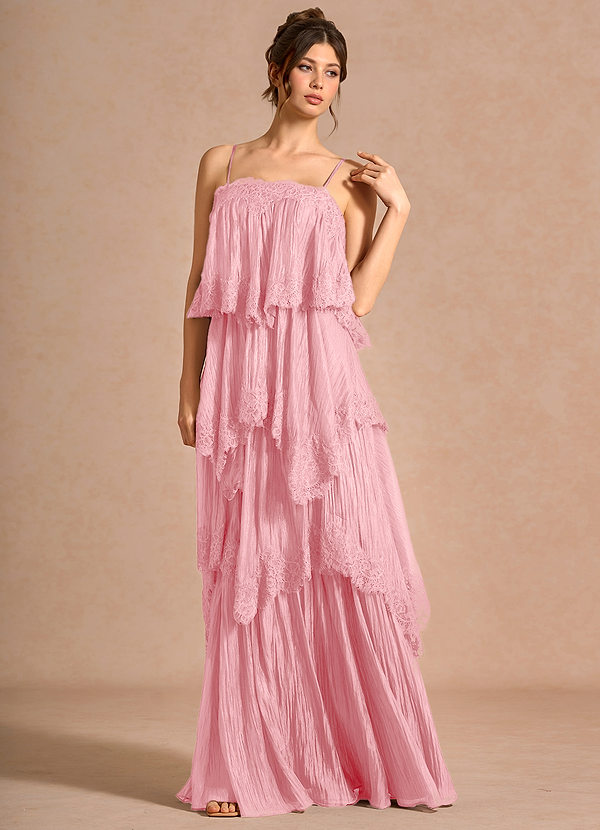 Elmirae Dusty Pink Maxi Dress image1