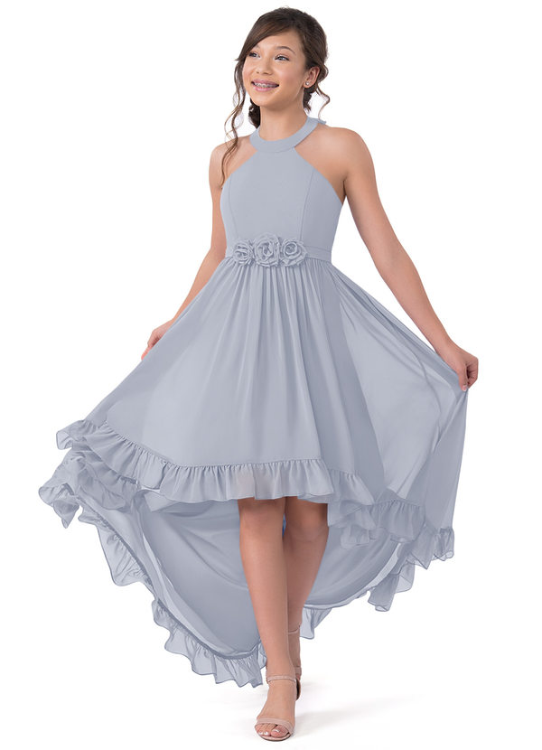Vestidos Modestos De Manga Larga Para Damas De Honor Junior Lavanda main image 1