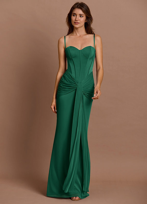 Kalliope Emerald Maxi Dress image1