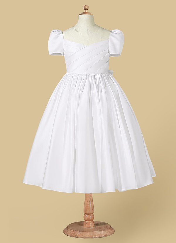 front Azazie Anirra Flower Girl Dress