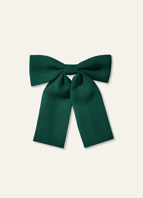 front Girls Chiffon Bow Hair Clip
