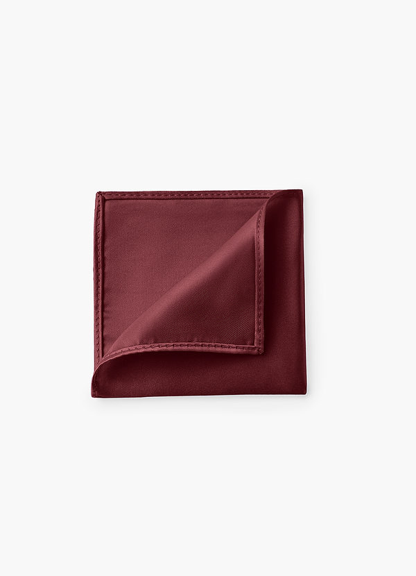 front Boy's Stretch Satin Pocket Square