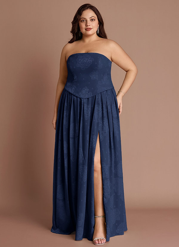 Maxi jurk Isaura Marine image1