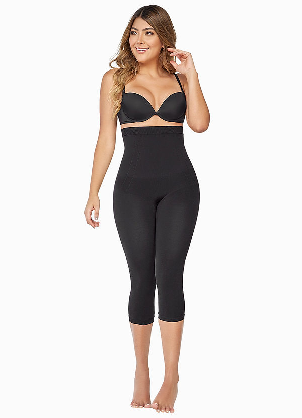 Curveez Comfort Evolution Capri Leggings Shapewear Azazie 0028