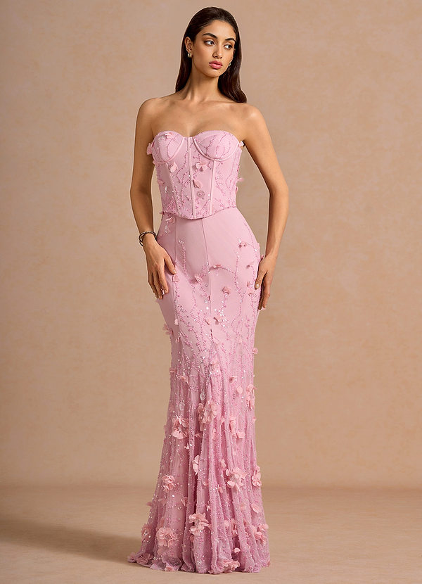 Lioraen Petal Pink Two Piece Dress image1