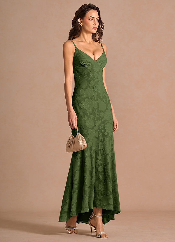 Robe Longue Olive Octavia image1