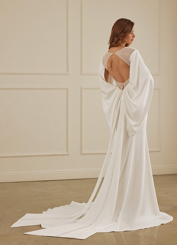 Christian Siriano Bridal for Azazie 2001 back